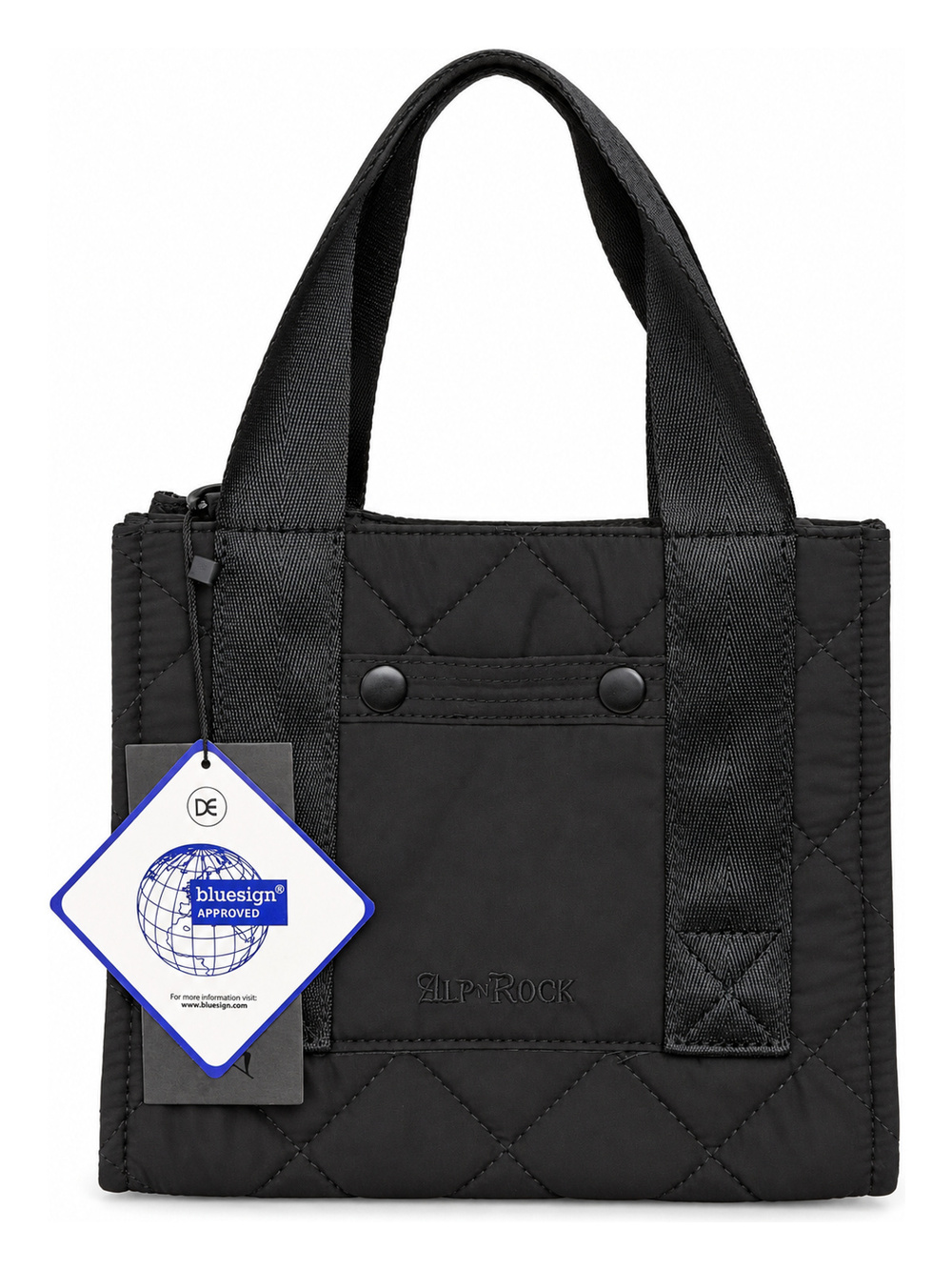 NWT Alp N Rock Black Quilted Mini Tote Crossbody Bag One Size F6UATG01